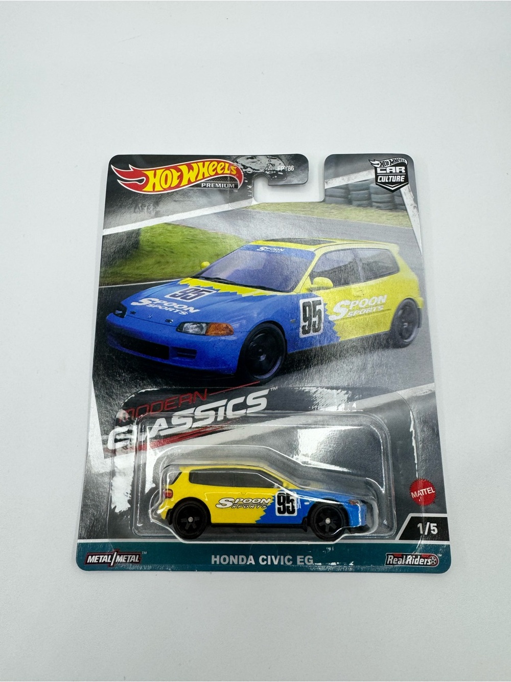 HOT WHEELS PREMIUM CAR CULTURE HONDA CIVIC EG 1/5